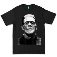 Black Classic Halloween Monster Horror Movie Frankenstein Monster Premium Tee - trangStudio