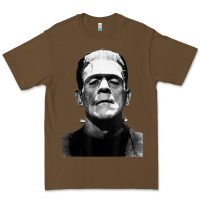Cacao Classic Halloween Monster Horror Movie Frankenstein Monster Premium Tee - trangStudio