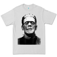 Dove Grey Classic Halloween Monster Horror Movie Frankenstein Monster Premium Tee - trangStudio