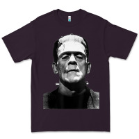 Plum Classic Halloween Monster Horror Movie Frankenstein Monster Premium Tee - trangStudio