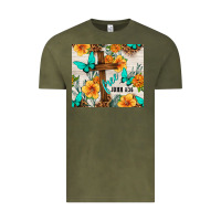 Vintage Olive christian free john 8 36 Vintage Tee - TumblerDesignByShophia