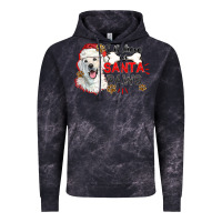Cloud Black i believe in santa paws Vintage Hoodie - CowGirlArtShop