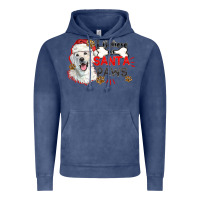 Vintage Denim i believe in santa paws Vintage Hoodie - CowGirlArtShop