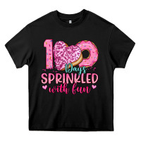 Black 100 days sprinkled with fun Heavy Core Tee - Artiststas
