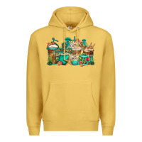 Antique Gold jesus is my anchor coffee cups Premium Hoodie - Jasminsmagicworld