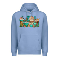Colony Blue jesus is my anchor coffee cups Premium Hoodie - Jasminsmagicworld