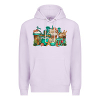 Lilac jesus is my anchor coffee cups Premium Hoodie - Jasminsmagicworld