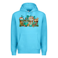Ocean Blue jesus is my anchor coffee cups Premium Hoodie - Jasminsmagicworld