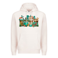 Pale Pink jesus is my anchor coffee cups Premium Hoodie - Jasminsmagicworld