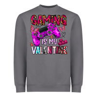 Storm gaming is my valentine Heavyweight Sweatshirt - CowhideDigitalArt