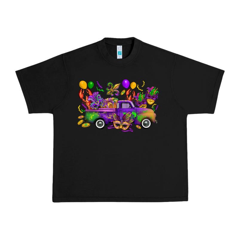 Mardi Gras Truck Urban Heavy Tee by CowGirlArtShop | Teevron