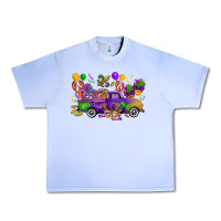 Grape Ice mardi gras truck Urban Heavy Tee - CowGirlArtShop
