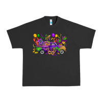 Pigment Black mardi gras truck Urban Heavy Tee - CowGirlArtShop
