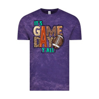 Cloud Purple It's game day y'all Vintage Tee - HowdyJamesFarm