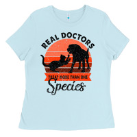 Baby Blue Treat More Than One Species Ladies Tee - Bettercallsaul