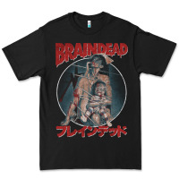 Black Braindead-Ob7An Premium Tee - trangStudio