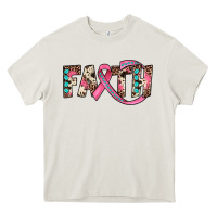 Cream faith Heavy Core Tee - JahusDesignShop