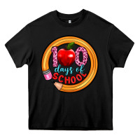 Black 100 days of school Heavy Core Tee - Artiststas