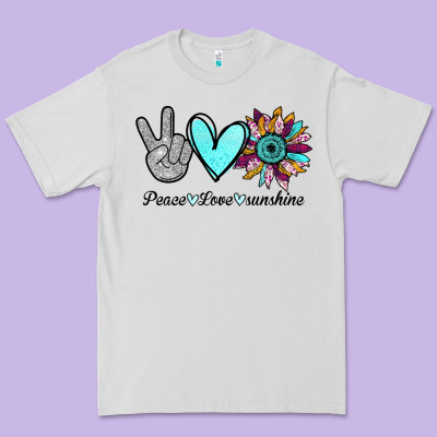 Peace Love Sunshine Premium Tee Designed By Bettercallsaul