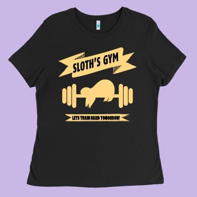 Sloth S Gym Ladies Tee Designed By Bettercallsaul