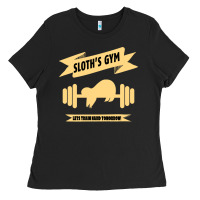 Black Sloth s Gym Ladies Tee - Bettercallsaul