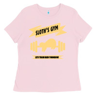 Bubblegum Pink Sloth s Gym Ladies Tee - Bettercallsaul