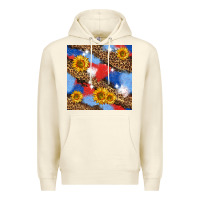 Sandshell western 4th of july seamless pattern Premium Hoodie - BundleAndBundleShop