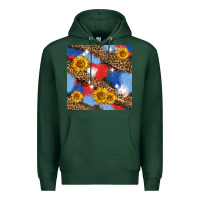 Sports Green western 4th of july seamless pattern Premium Hoodie - BundleAndBundleShop