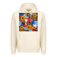 Tofu western 4th of july seamless pattern Premium Hoodie - BundleAndBundleShop