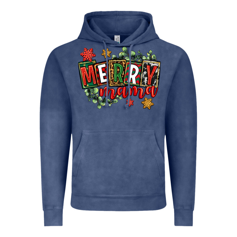 Merry Mama Vintage Hoodie by CowGirlArtShop | Teevron