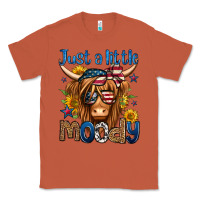 Copper just a little moody 4th of july long haired cow Classic Tee - Jasminsmagicworld