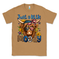 Toasted Coconut just a little moody 4th of july long haired cow Classic Tee - Jasminsmagicworld