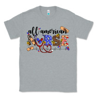 Heather Grey all american nurse Classic Tee - Artiststas