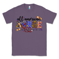 Lavender all american nurse Classic Tee - Artiststas