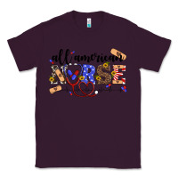 Plum all american nurse Classic Tee - Artiststas