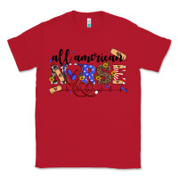 Red all american nurse Classic Tee - Artiststas