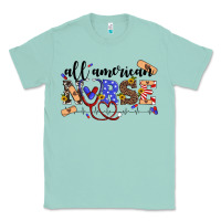Seafoam all american nurse Classic Tee - Artiststas
