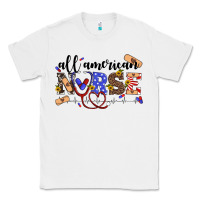 White all american nurse Classic Tee - Artiststas
