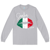 Moon Dust GGT Travel Souvenir Style SINALOA MX Flag Lips Long Sleeve Tee - trangStudio