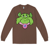 Chestnut Candy Land Halloween Plumpy Big Face Long Sleeve Tee - trangStudio