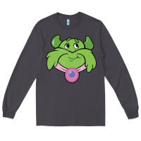 Smoke Candy Land Halloween Plumpy Big Face Long Sleeve Tee - trangStudio