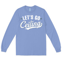 Colony Blue Lets Go Ceiling Fan Halloween Long Sleeve Tee - trangStudio
