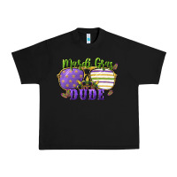 Black mardi gras dude Urban Heavy Tee - CowGirlArtShop