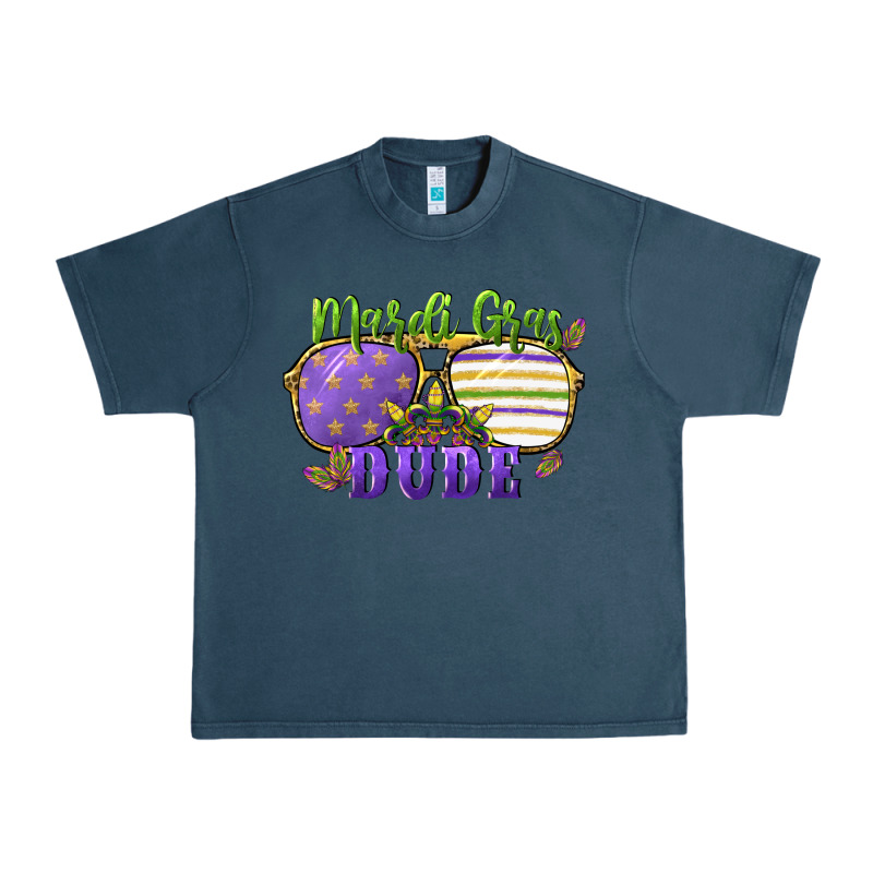 Mardi Gras Dude Urban Heavy Tee by CowGirlArtShop | Teevron