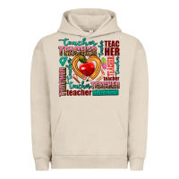 Pigment French Oak teacher Urban Hoodie - AdoDesignShop
