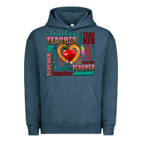 Pigment Midnight Navy teacher Urban Hoodie - AdoDesignShop