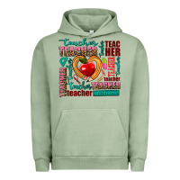 Pigment Oil Green teacher Urban Hoodie - AdoDesignShop