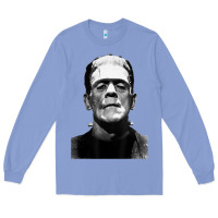 Classic Halloween Monster Horror Movie Frankenstein Monster Long Sleeve Tee | Teevron