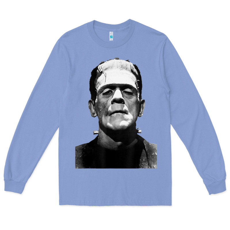 Classic Halloween Monster Horror Movie Frankenstein Monster Long Sleeve Tee by trangStudio | Teevron