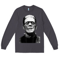 Smoke Classic Halloween Monster Horror Movie Frankenstein Monster Long Sleeve Tee - trangStudio